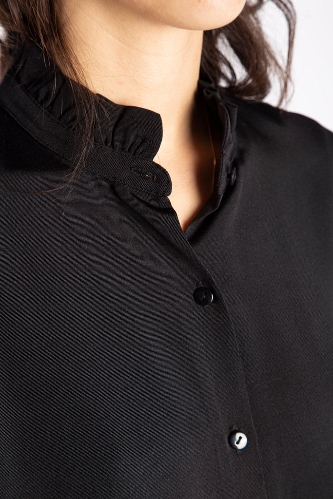 Chemisier Cléo - soie ou satin viscose - Boname Paris