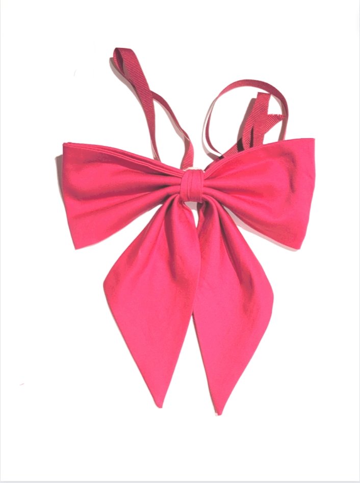 Noeud George - collection rose et noir - Boname Paris