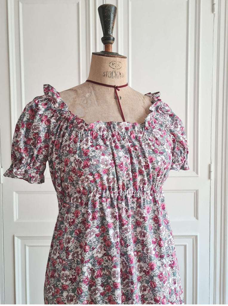 Robe longue Juliette - coton d'été - Boname Paris