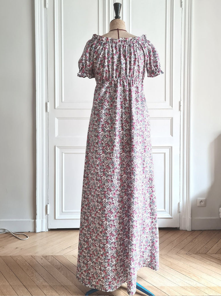 Robe longue Juliette - coton d'été - Boname Paris